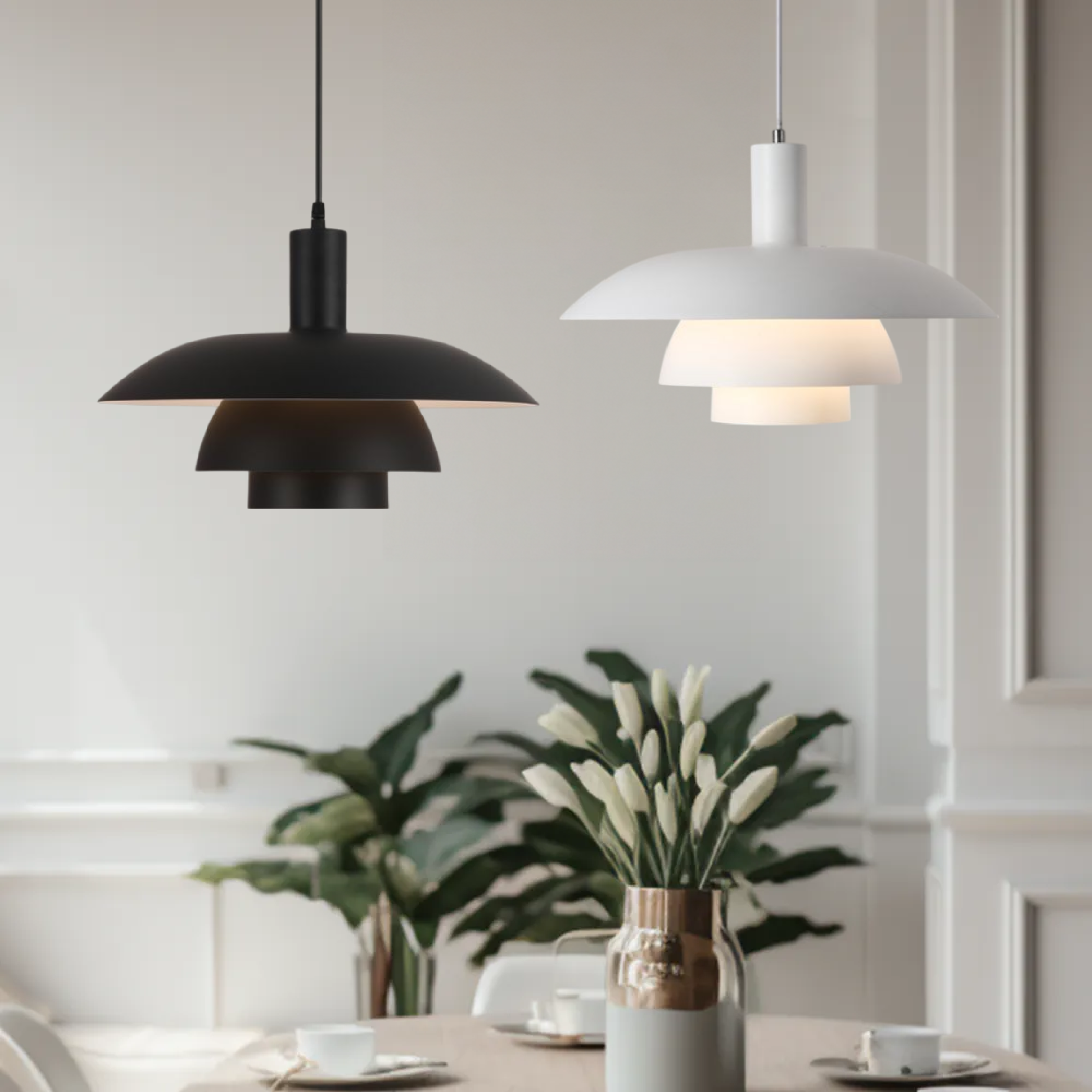 NordicGlow | Elegant Soft Light Scandinavian Pendant Lighting 2
