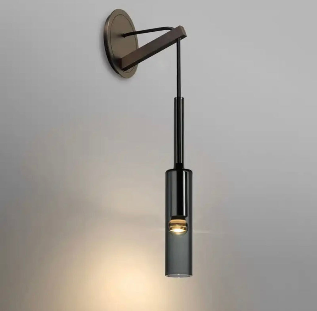 NordicaGlow | Stylish Elegant Black Wall Sconce Light Fixture 1