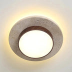 NoruStone | Elegant Textured Modern Flush Mount Ceiling Light Fixture 4