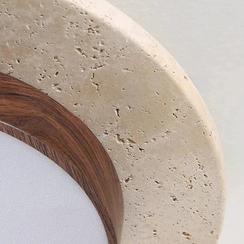 NoruStone | Elegant Textured Modern Flush Mount Ceiling Light Fixture 5
