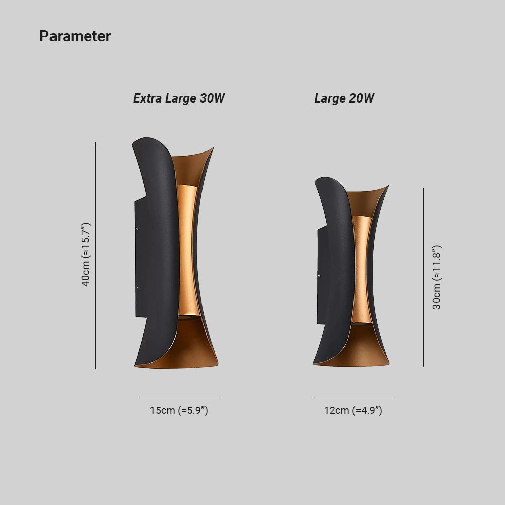 NoxelLight | Stylish Durable Outdoor Wall Lights for Garden Illumination 5