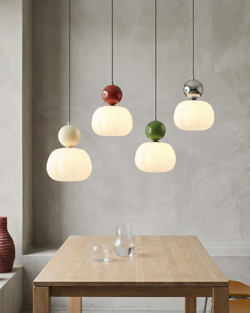 OliaLight | Elegant Bauhaus Inspired Geometric Pendant Lamp 1