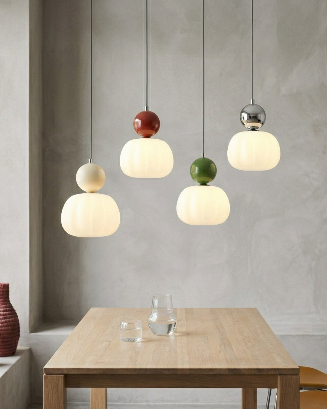 OliaLight | Elegant Bauhaus Inspired Geometric Pendant Lamp 1