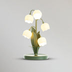 OrchidGlow | Elegant Modern Table Lamp for Living Room Ambiance 0