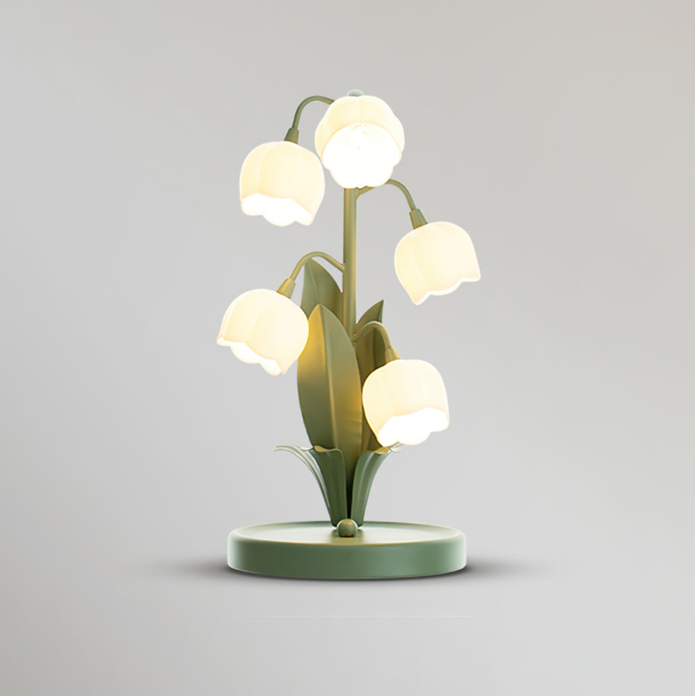 OrchidGlow | Elegant Modern Table Lamp for Living Room Ambiance 0