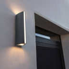 PrismaLight | Sleek Modern Triangular Outdoor Wall Lamp 2