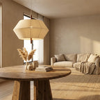 RattanAura | Elegant Handcrafted Natural Rattan Ceiling Light 2
