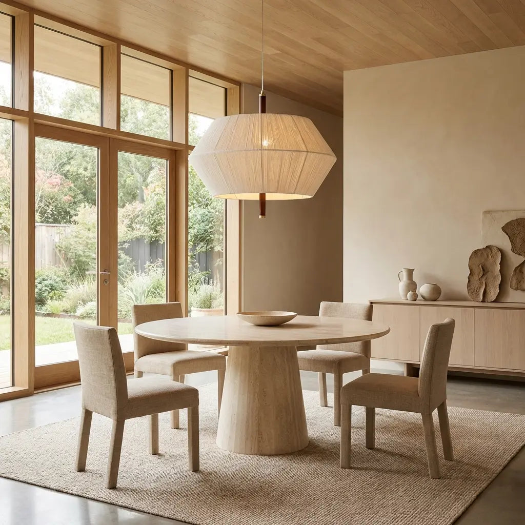 RattanAura | Elegant Handcrafted Natural Rattan Ceiling Light 6