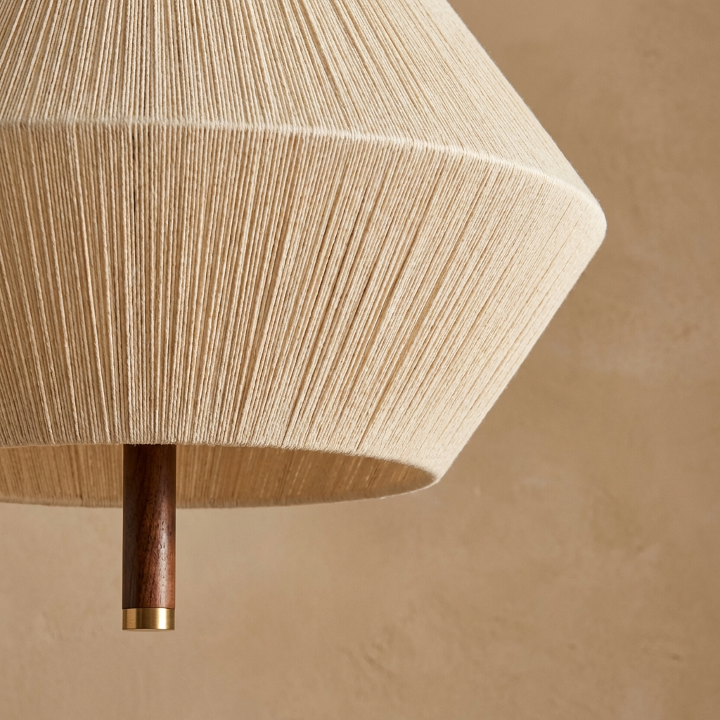RattanAura | Elegant Handcrafted Natural Rattan Ceiling Light 7