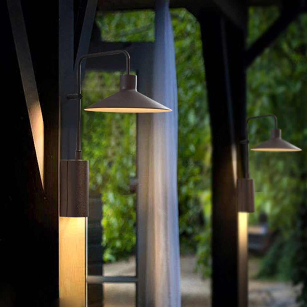 RayLight | Modern Minimalist Outdoor Wall Lantern for Patios and Gardens 0