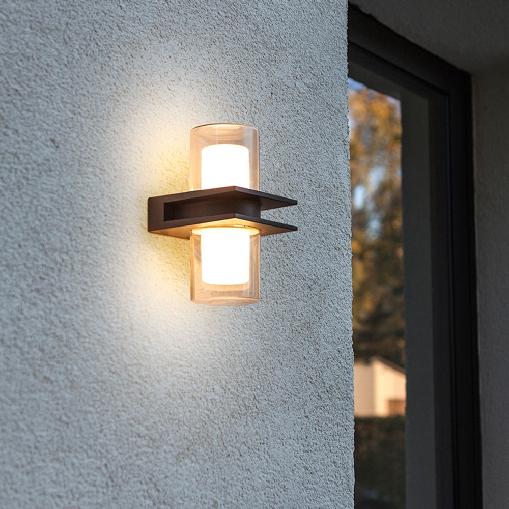 RayLight | Sleek Modern Dual-Head Outdoor Wall Lamp 0