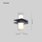 RayLight | Sleek Modern Dual-Head Outdoor Wall Lamp 4