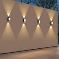 RayLight | Stylish Contemporary Outdoor Wall Lamp with Dual Light Source 0