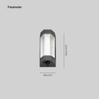 RayLight | Stylish Contemporary Outdoor Wall Lamp with Dual Light Source 3