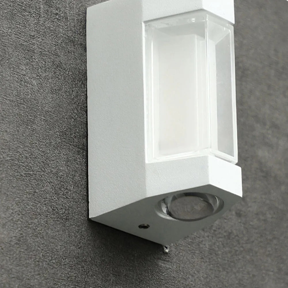 RayLight | Stylish Contemporary Outdoor Wall Lamp with Dual Light Source 4