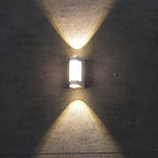 RayLight | Stylish Contemporary Outdoor Wall Lamp with Dual Light Source 5