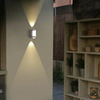 RayLight | Stylish Contemporary Outdoor Wall Lamp with Dual Light Source 7
