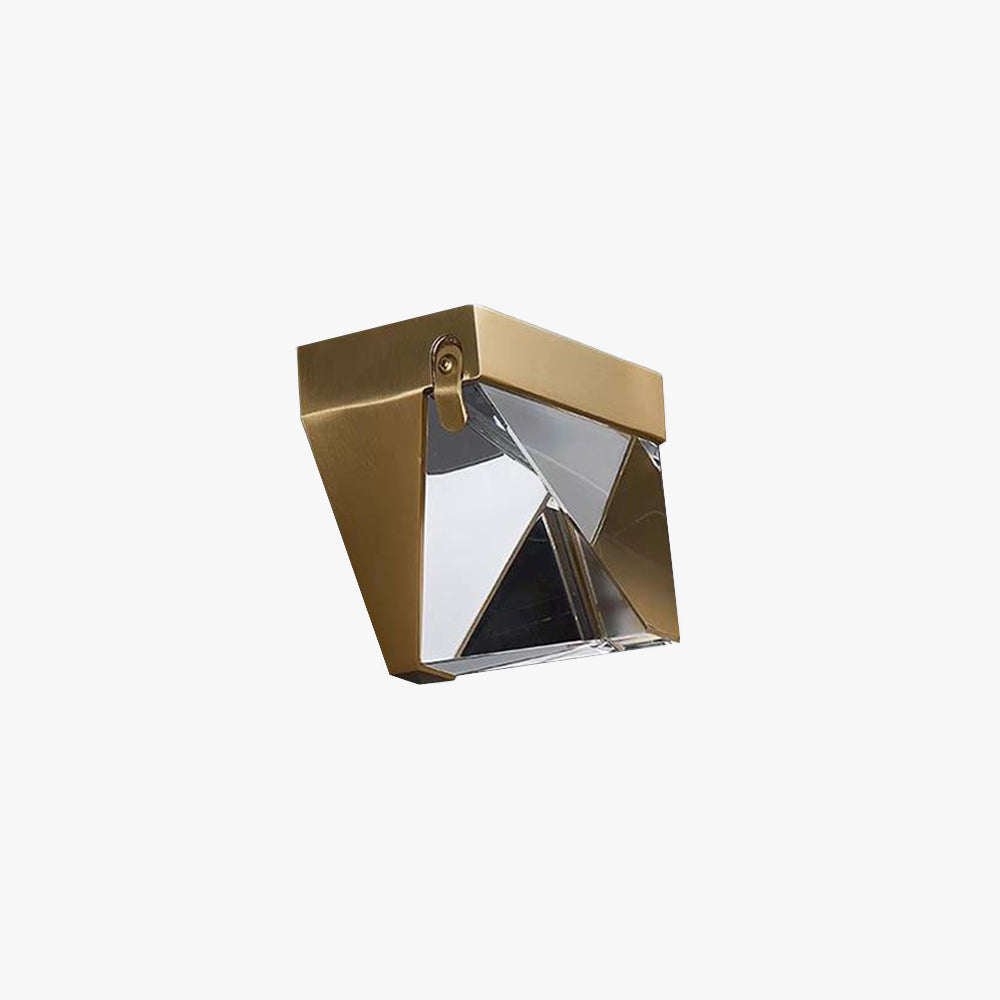 RayLux | Elegant Waterproof Metal Crystal Outdoor Wall Lamp 1