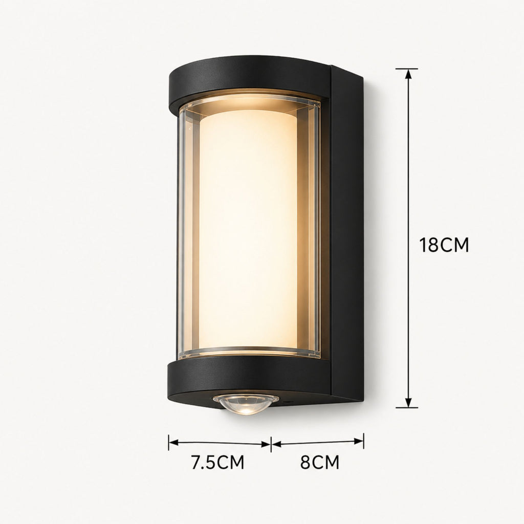 Luminara | Durable Weatherproof Outdoor Wall Lantern with Dual Illumination