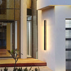 SilexStone | Elegant Black Outdoor Wall Lantern for Gardens and Corridors 18