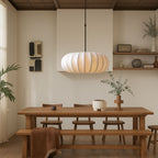 SilkAura | Elegant Minimalist Wabi-Sabi Kitchen Pendant Lighting