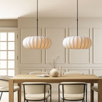SilkAura | Elegant Minimalist Wabi-Sabi Kitchen Pendant Lighting