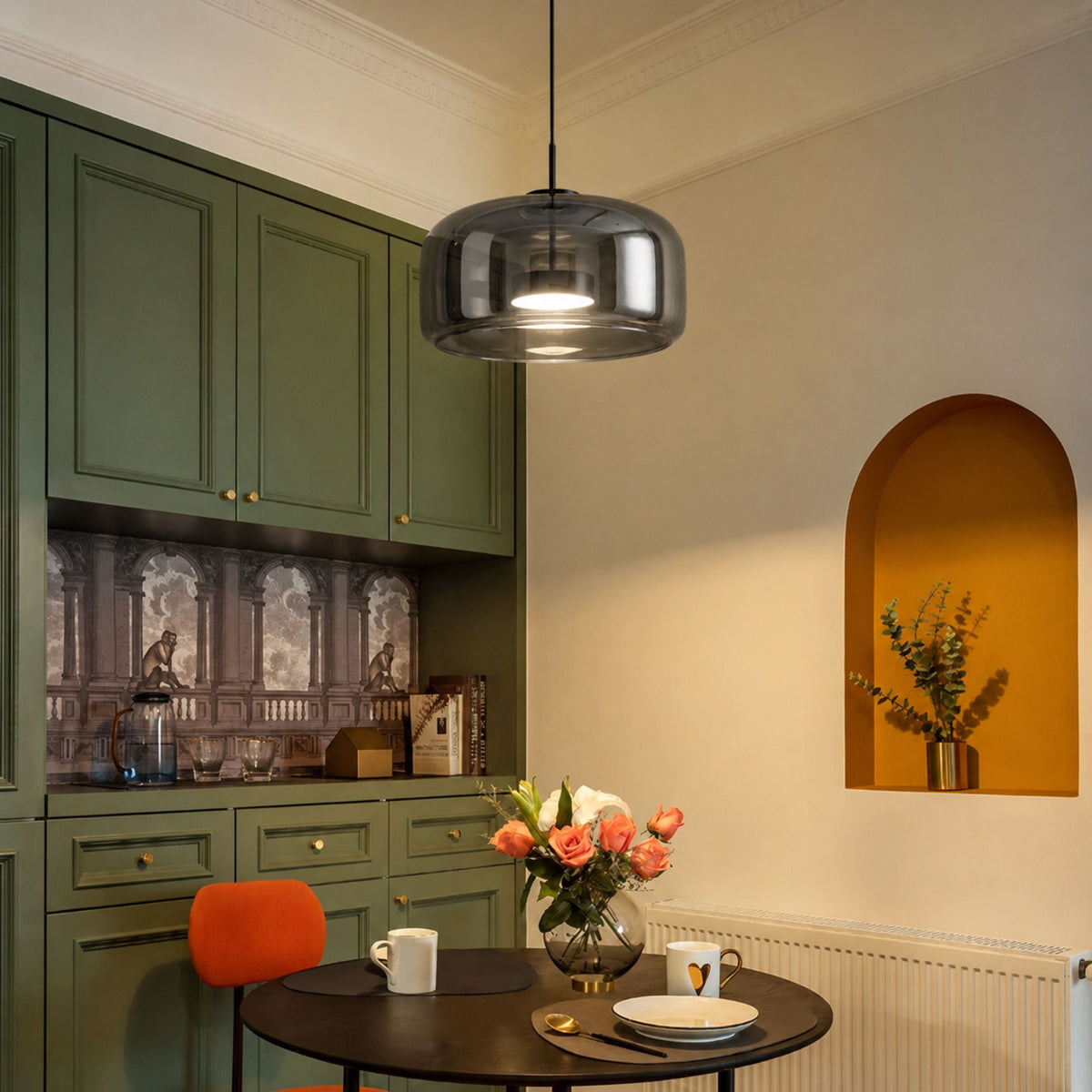 Luminara | Modern Elegant Glass Kitchen Pendant Lighting Fixture