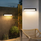 Solara | Elegant Minimalist Solar Outdoor Wall Lamp 0