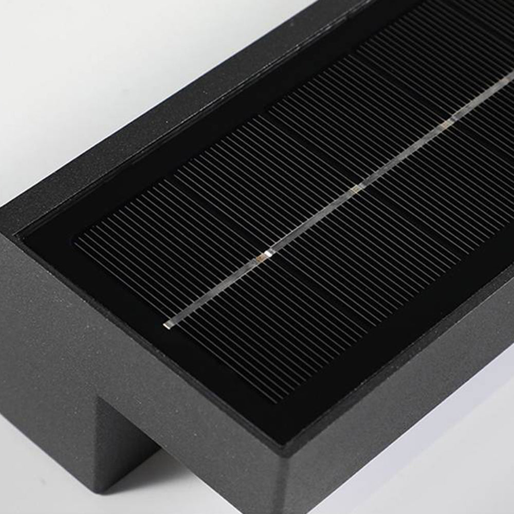Solara | Elegant Minimalist Solar Outdoor Wall Lamp 5