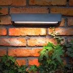 Solara | Elegant Modern Rectangular Solar Outdoor Wall Light 6