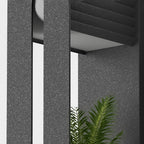 Solara | Elegant Solar Metal Outdoor Wall Lamp for Garden 8