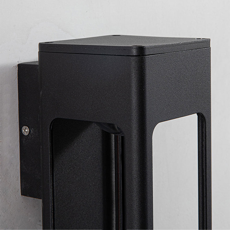 Solara | Elegant Waterproof Metal Outdoor Wall Lantern Light 4