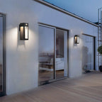 Solara | Elegant Waterproof Metal Outdoor Wall Lantern Light 7