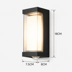 Luminara | Durable Weatherproof Outdoor Wall Lantern with Dual Illumination