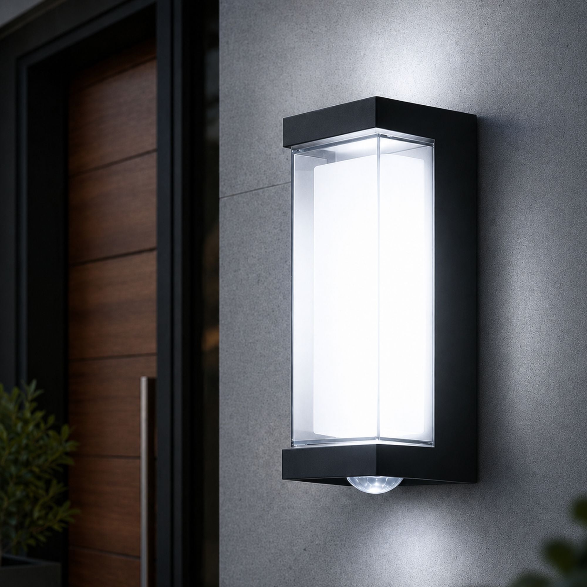 Luminara | Durable Weatherproof Outdoor Wall Lantern with Dual Illumination
