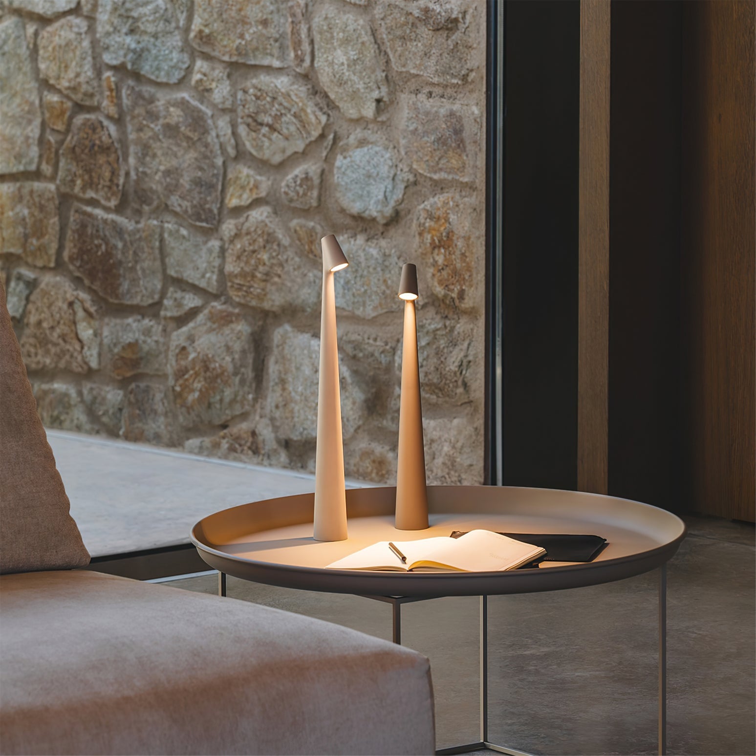 TerraGlow | Stylish Portable Cordless Battery Operated Table Lamp 3
