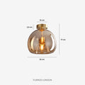 ThyraGlass | Elegant Translucent Glass Kitchen Pendant Lighting 0