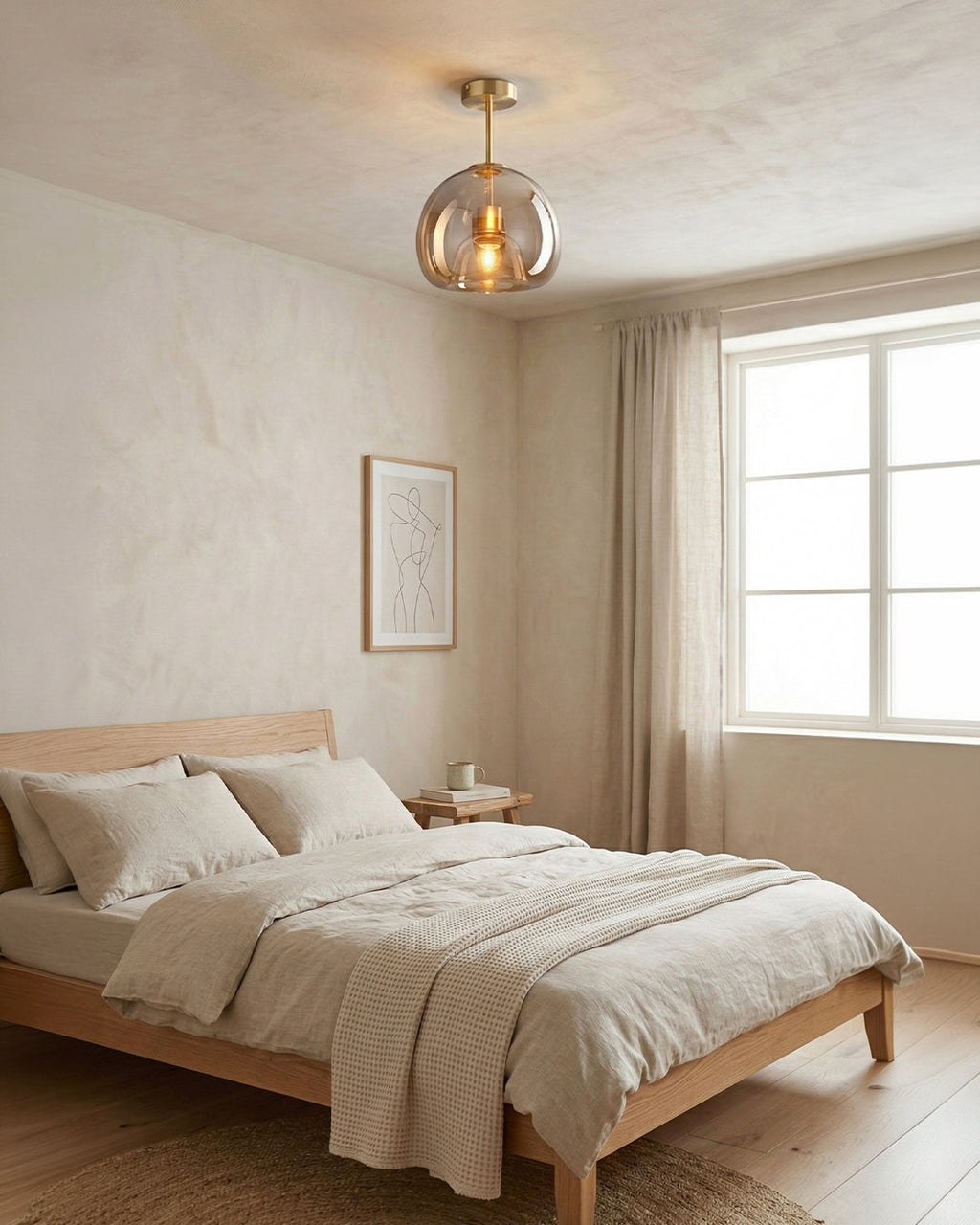 ThyraGlass | Elegant Translucent Glass Kitchen Pendant Lighting 6