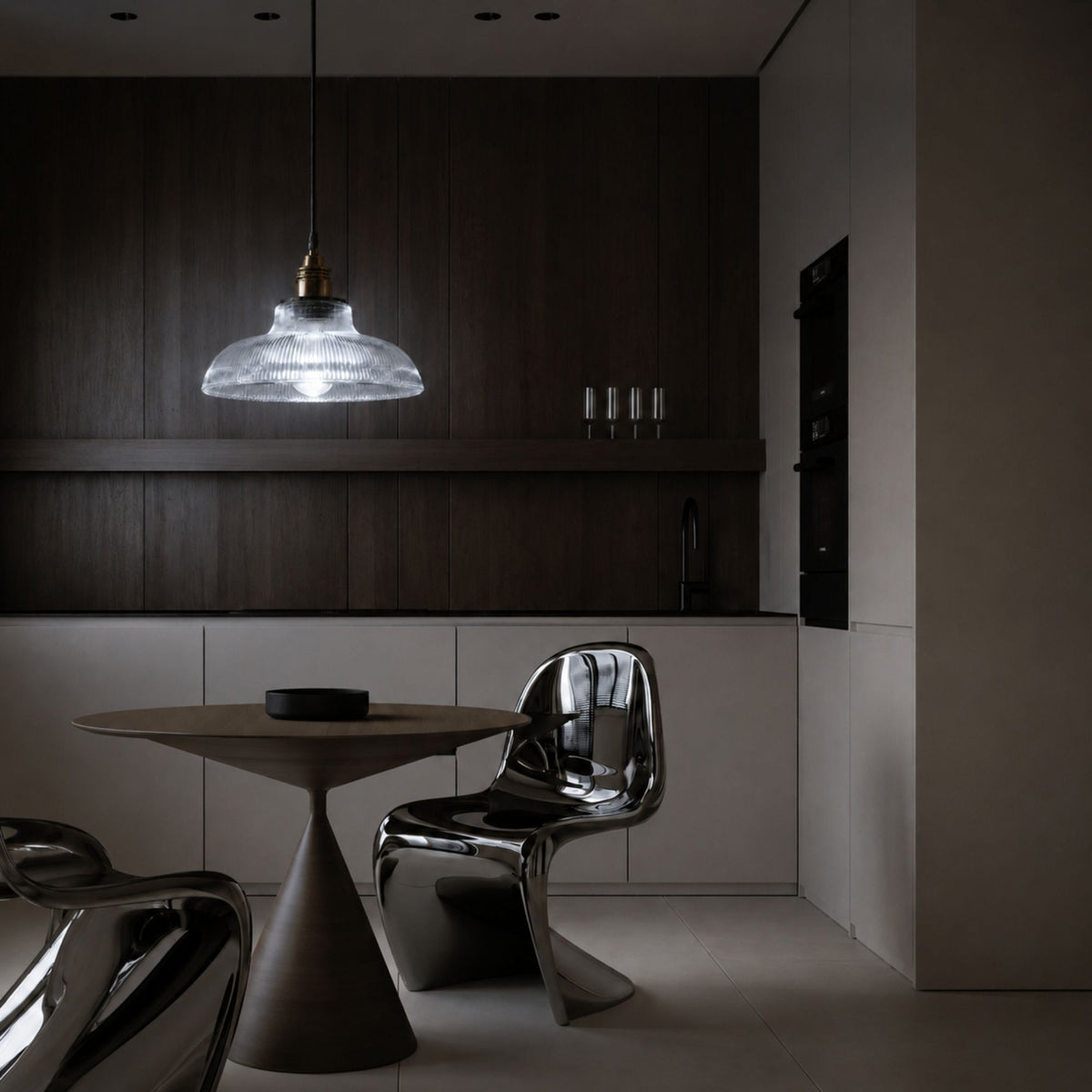 NordicAura | Vintage Elegant Glass Pendant Lighting Fixture