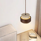 TravertineAura | Elegant Natural Stone Kitchen Pendant Lighting Fixture 5