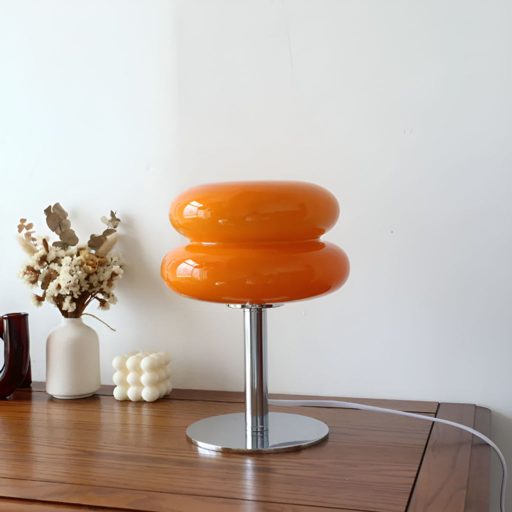 VenetianGlow | Elegant Modern Macaron Table Lamp Design 4