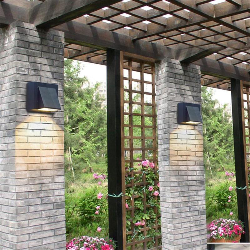 Vexto | Elegant Modern Black Metal Outdoor Wall Sconce for Stylish Illumination 5