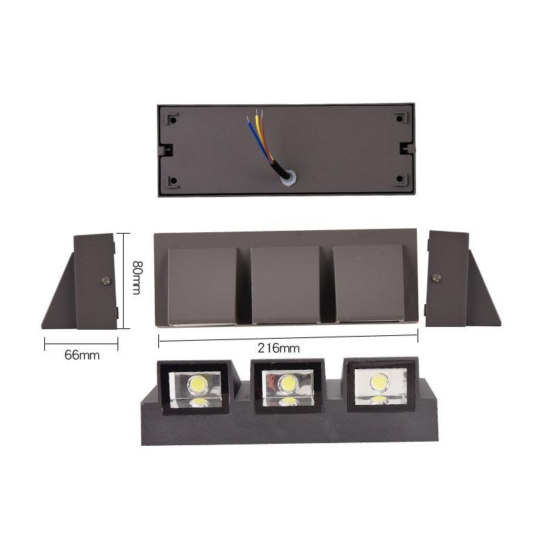 Vexto | Elegant Modern Black Metal Outdoor Wall Sconce for Stylish Illumination 8