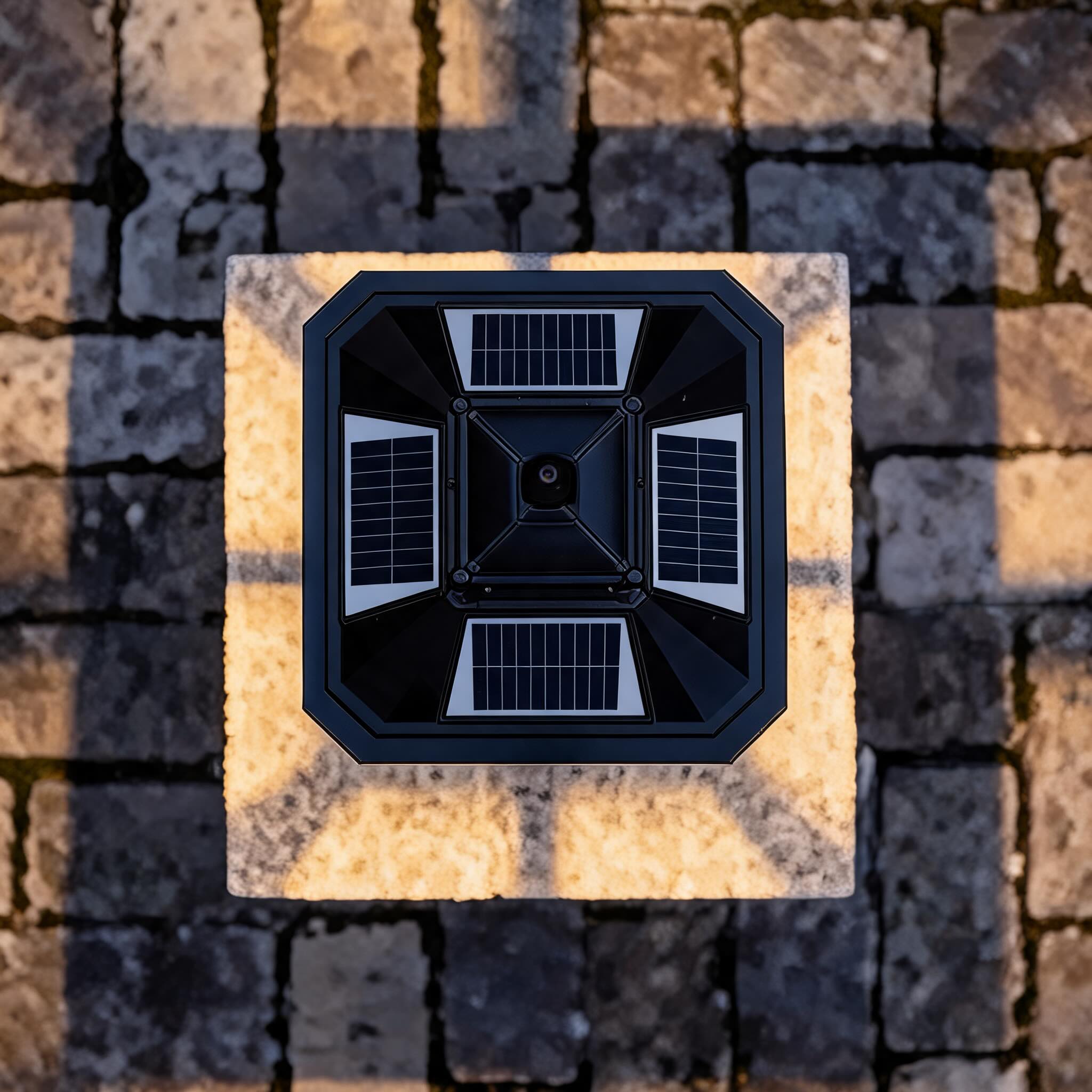 VictorianGlow | Elegant Durable Solar Outdoor Fence Post Light 11