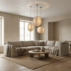 WabiSabiSphere | Elegant Minimalist Kitchen Pendant Lighting Fixture 1