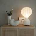 WabiSabi | Elegant Sculptural Fabric Table Lamp for Bedroom & Living Room 0