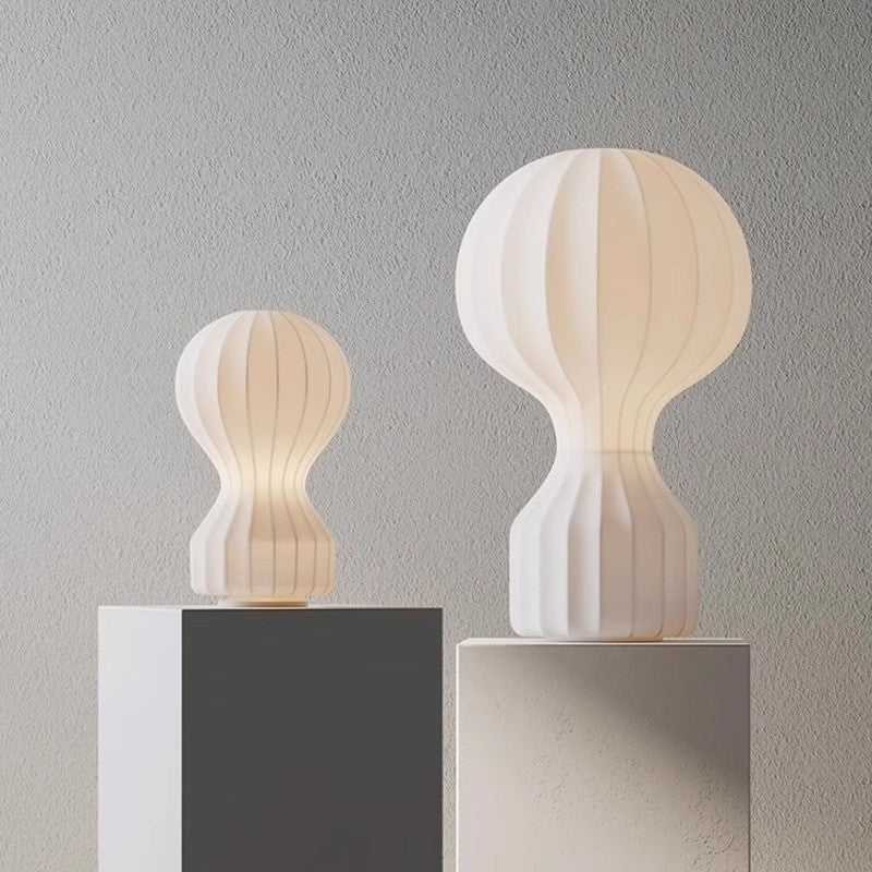 WabiSabi | Elegant Sculptural Fabric Table Lamp for Bedroom & Living Room 4