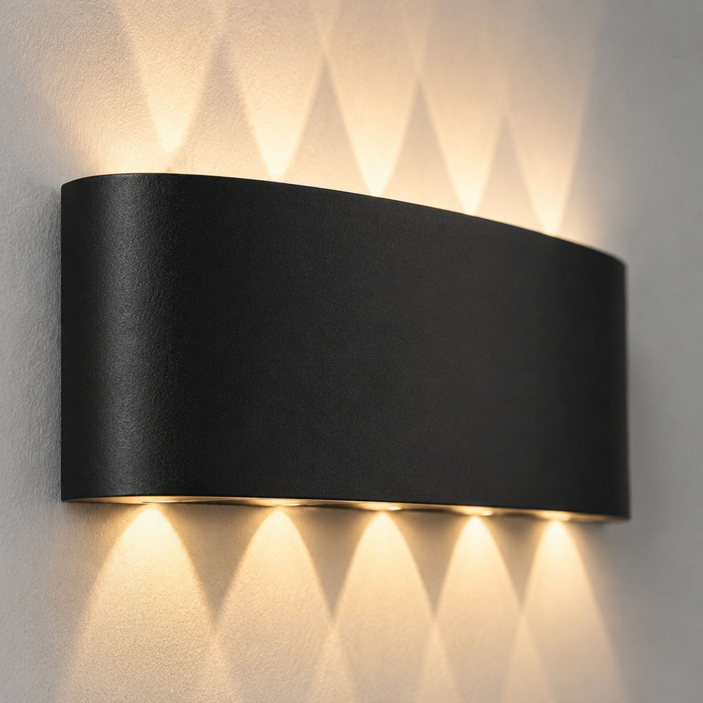 ElyraGlow | Elegant Waterproof Outdoor Wall Light Sconce Fixture