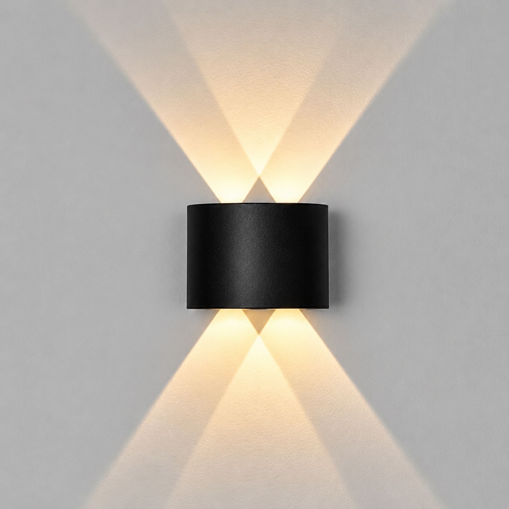 ElyraGlow | Elegant Waterproof Outdoor Wall Light Sconce Fixture