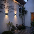ElyraGlow | Elegant Waterproof Outdoor Wall Light Sconce Fixture